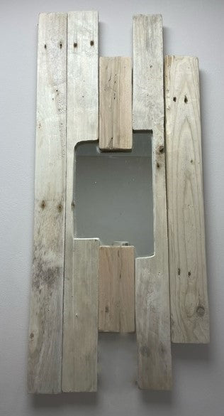 Driftwood Style Mirror